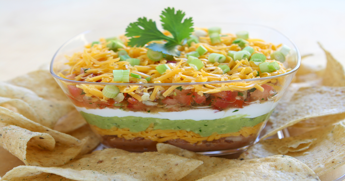 Mexican Layer Dip from Cooking Well | PKD Foundation Blog