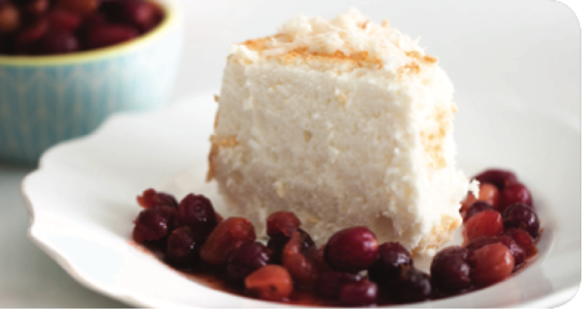 Coconut Angel Food Cake from Cooking Well