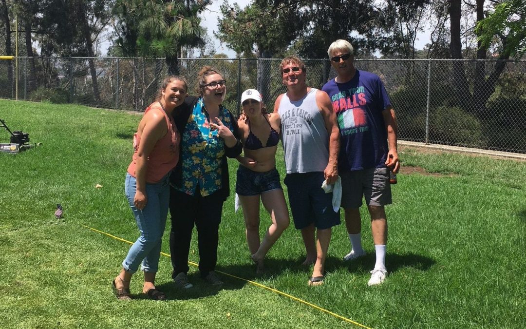 Fundraise Your Way: California man gathers family and friends to raise funds with beer and bocce ball bash