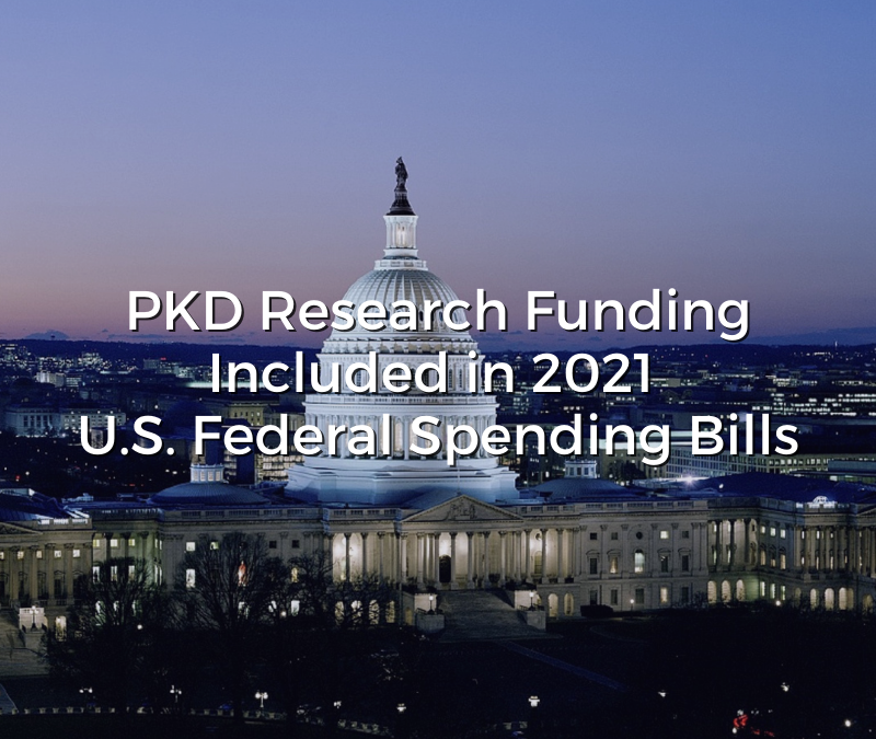 PKD Research Funding Included in 2021 U.S. Federal Spending Bills