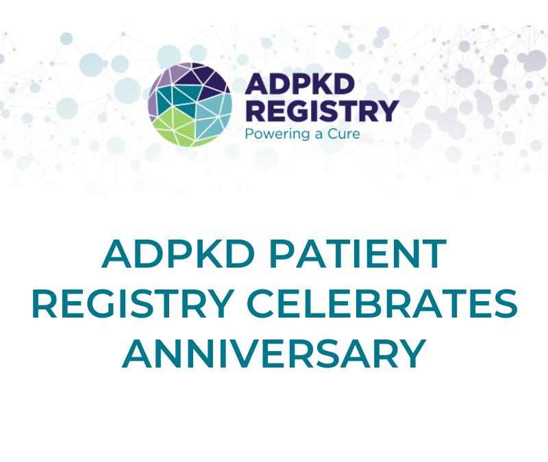 ADPKD Patient Registry Celebrates Anniversary