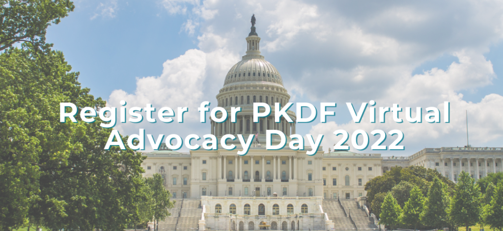 PKDF Virtual Advocacy Day 2022 blog banner