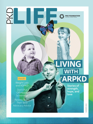 Cover for summer 2022 issue of PKD Life